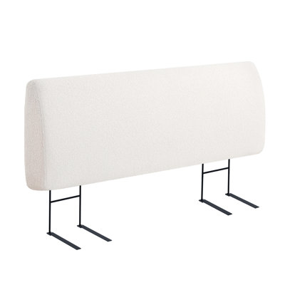 Damerius Upholstered Headboard Ergonomic Headboard Suitable for 8-14 Inch Mattress