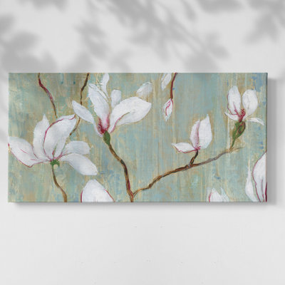 Dogwood Morning II - Toile tendue avec châssis encadré - Prêt à être accroché