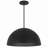 24 Inch Diameter Integrated Led Black Pendant