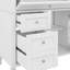 Meuble-lavabo de 36 pouces avec lavabo supérieur intégré, armoire de rangement de style moderne, 2 tiroirs et tiroir coulissant-2009711818-2009711817