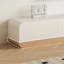 Meuble télé moderne en bois manufacturé beige-890110407