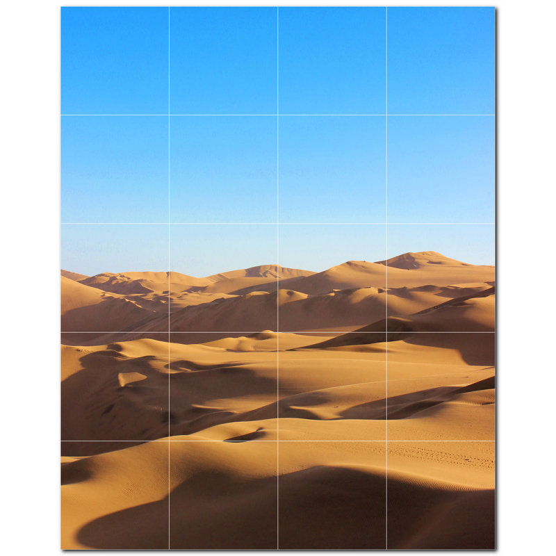 Murale décorative en céramique 4,25 po x 4,25 po