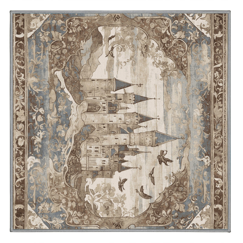 Throne's Reach Rug, Square 6'