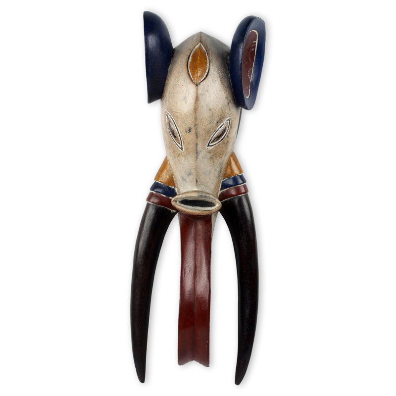 African Handmade Solid Wood Wall Décor