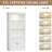 78.75" Display Bookshelf With Adjustable 5 Colors LED Light-853770433