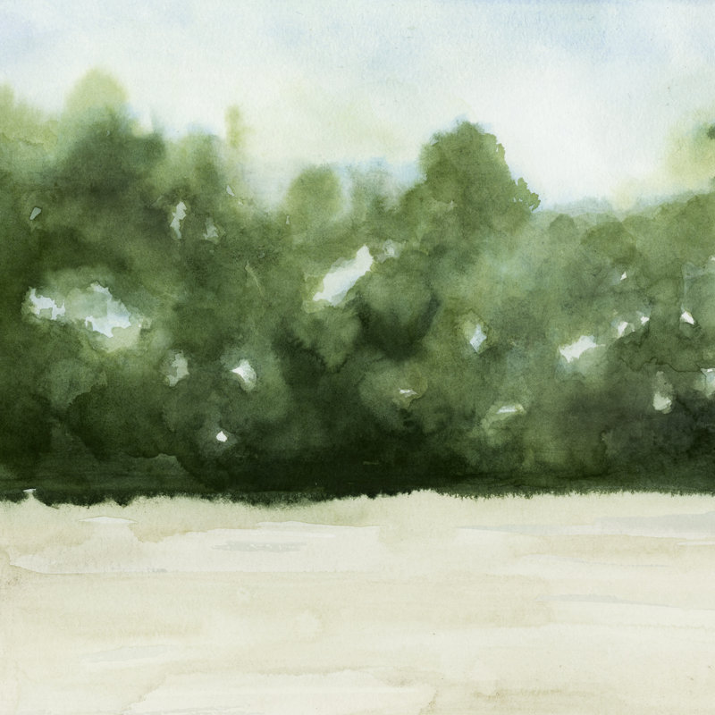 Loose Landscape I by Grace Popp - Wrapped Canvas Painting, 51cm H x 51cm W