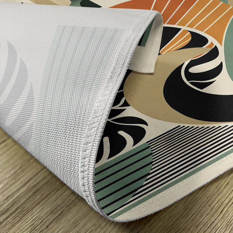 Ensemble de 4 napperons Ambesonne Monstera
