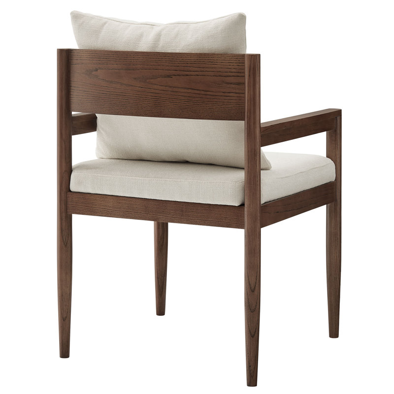 Remington Wood Dining Armchair, Salt