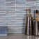 12"X12.9" Triangle Glass Mosaic Tile