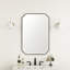Rohe Flat Metal Beveled Wall Mirror-91083999-91083913