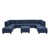 Dark Blue Polyester Blend selected