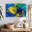 Avery Blue Abstract Tunnels-107703034