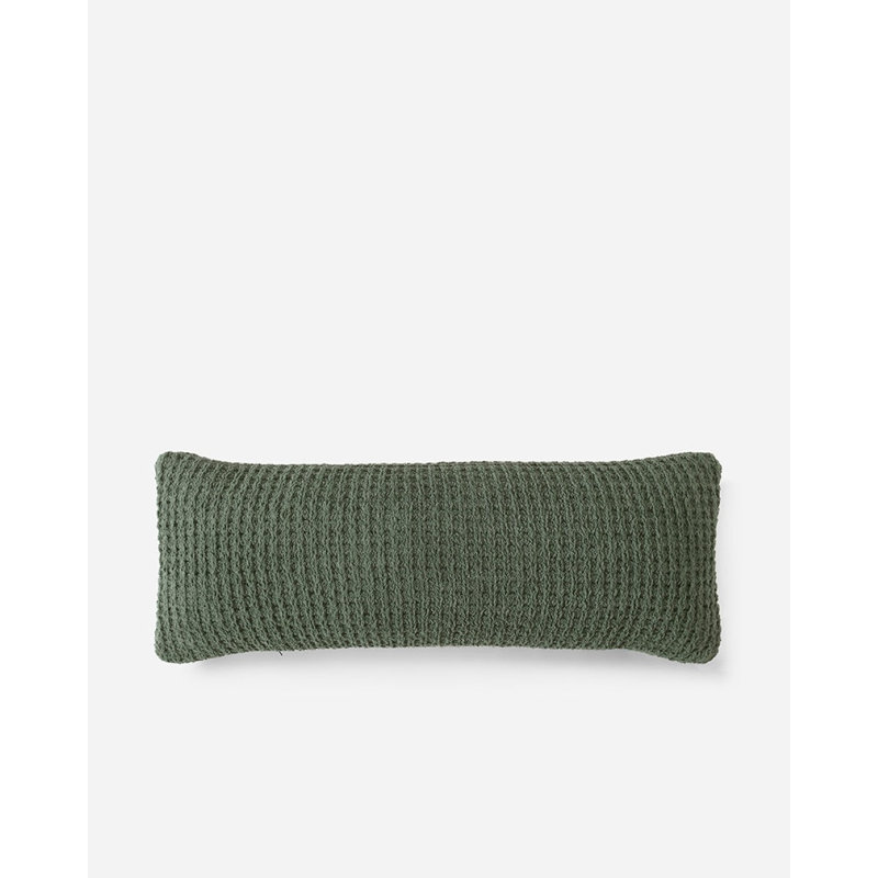 Snug Lumbar Pillow Cover & Insert, Moss