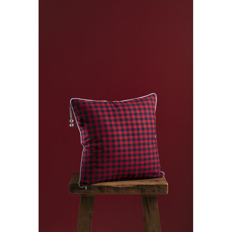 White Square Cushion