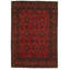 Rangement à la main one-of-kind-noué la 2010 esari turkoman rouge 4 pi 3 po x 6 pi, 2 po de la laine tapis Vilhelm