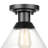 Throncliffe Matte 7.9'' W 1 - Bulb Outdoor Semi Flush Mount