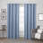 Exclusive Home Velvet Heavyweight Light Filtering Grommet Top Curtain Panel Pair-65624076