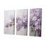 Ensemble d'art sur toile Trinidad - Lilas-107747078-107747080