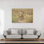 African Lion Family Contemporary Cat Lion Nature Wildlife Wall Art Print-15319404