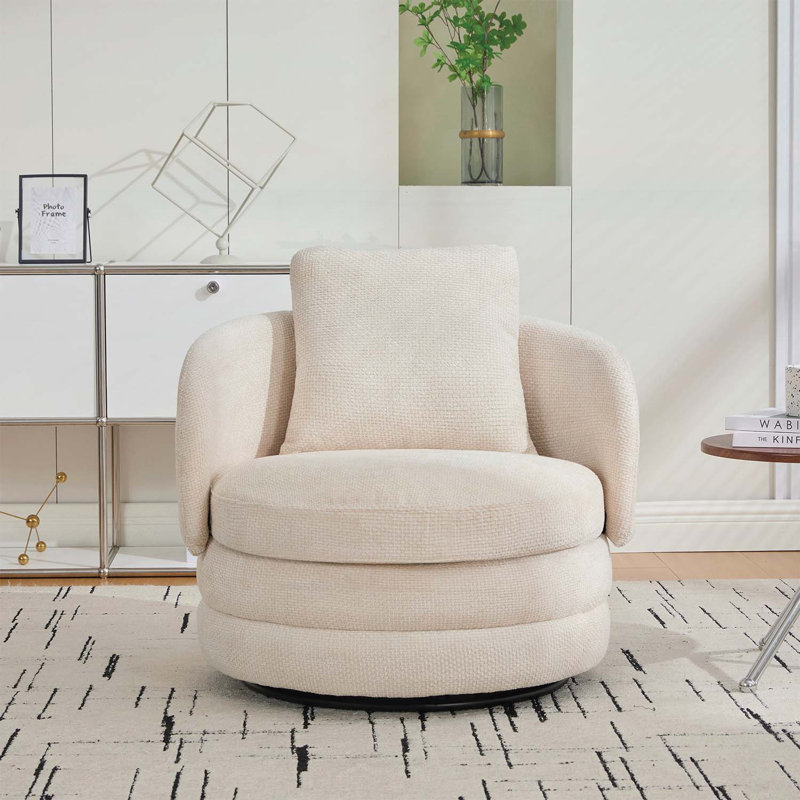 Fauteuil d'appoint Modern, Beige