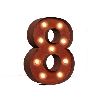 Enseigne lumineuse DEL Numéro 12 "