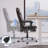 Elianagrace Reclining Office Chair with Massage, Heating, Ergonomic Office Chair with Foot Rest-1018797742