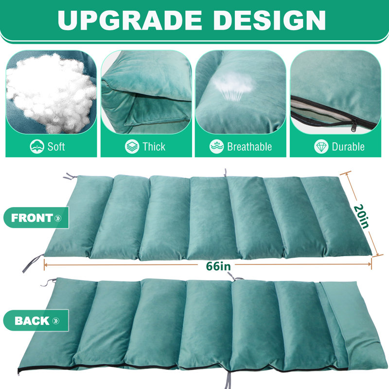 Chaise inclinable zéro gravité avec coussin