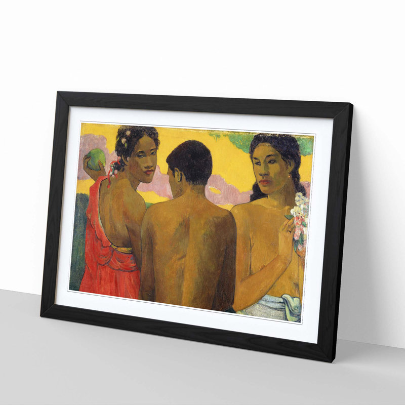 Paul Gauguin - Single Picture Frame Painting, Black