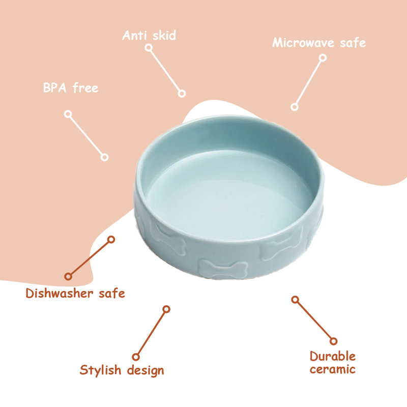 Bol Manor, Bleu, Petit (2 tasses / 16 oz liquides)