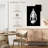 Adella Black And White Virgin Mary-108359590