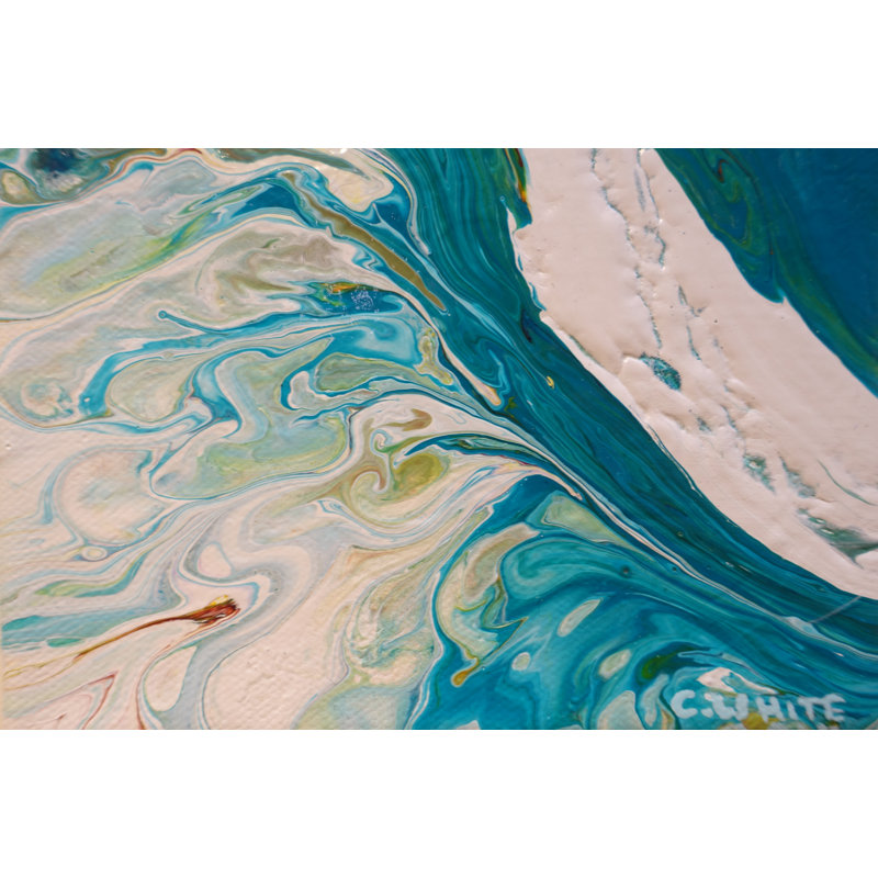 'Alluvium' - Wrapped canvas Painting Print
