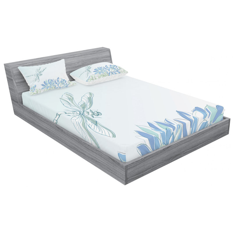 Microfiber Sheet Set, Full Sheet Set with Fitted Sheet