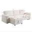 Canapé-lit modulaire avec espace de rangement Upholstery