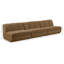 Tissu Chiquita rembourré 3 pièces Canapé modulaire-121600754