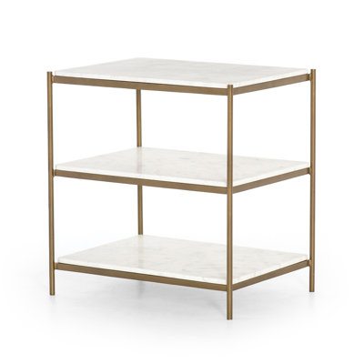 Table de bout avec rangement Castino Aurelia