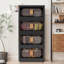Stackable Foldable Storage Bins With Lids And Wheels-575115364-576278821