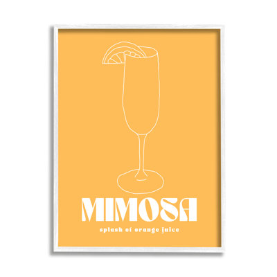 Mimosa Splash of JO encadré par House of Lulu