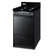 Summit Appliance 20" 2.46 Cubic Feet Smart Gas Free Standing Range with 4 Burners