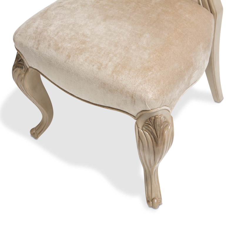 Platine De Royale Champagne Upholstered Dining Chair, Champagne