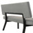 Jeiren 63" Wide Upholstered Dining Bench with Back in Rubberwood and Fabric-953259674-953259676