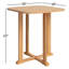 Essential Outdoor Square Teak Bar Table