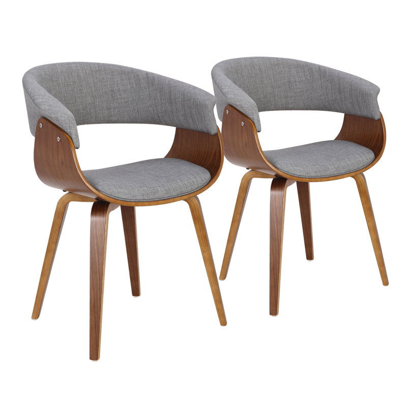 Chaise avec accoudoirs, Mélange de polyester bleu