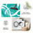 Teal Abstract Swirl carpet-easy to clean, machine-washable, soft and comfortable; suitable for door mats, kitchens, living rooms, bedrooms, corridors, and laundry areas. Easy to clean, durable carpet for home decoration.-130036984