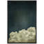 Œuvre de décorations murales minimalistes bleu marine foncé, tons de bicolore 3 - reproduction de cadre flottant sur toile-98126354-98126355