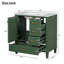 Meuble-lavabo simple 30 po avec plateau en bois manufacturé Trevarious-2058376660