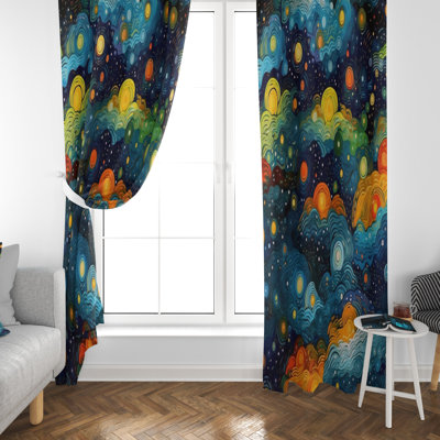 Ahrianna Room Darkening Curtain Pair