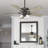 Crestfield 52" 5 - Blade Standard Ceiling Fan with Lights and Remote-102507449