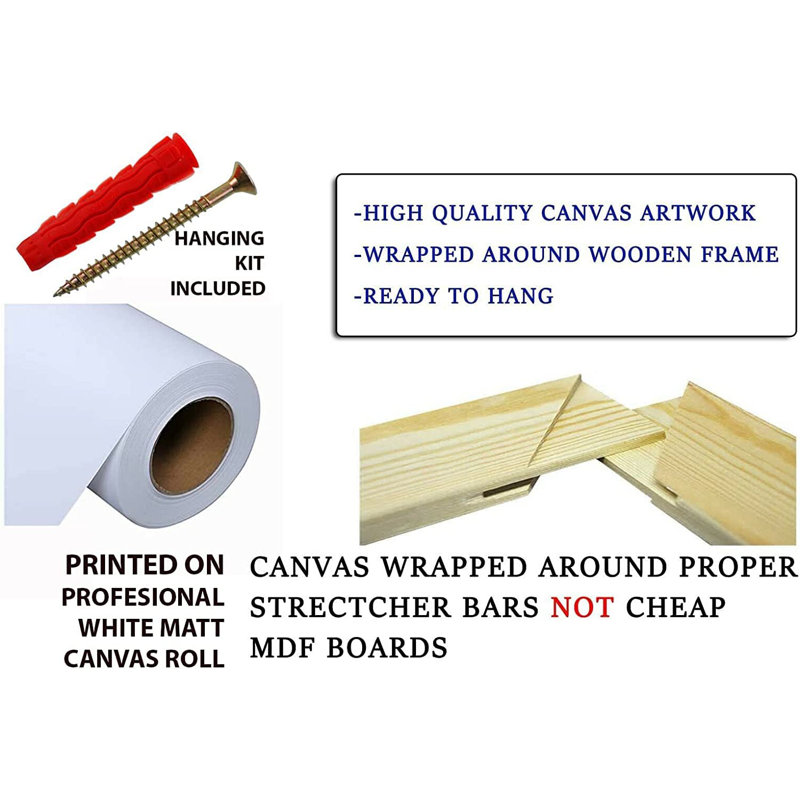 2 Piece Wrapped Canvas Print