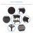 Byxbee 2 - Person Patio Conversation Set with Cushions-539421172-539421174