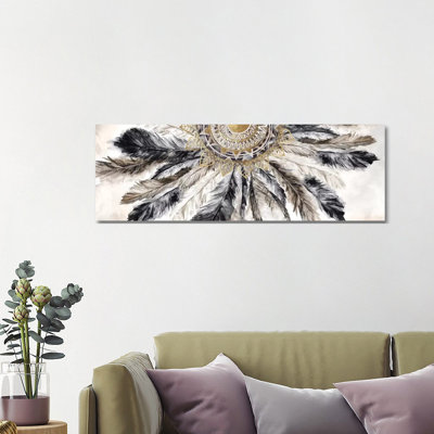 Necklace of Feathers I - Gallery-Wrapped Canvas Giclée